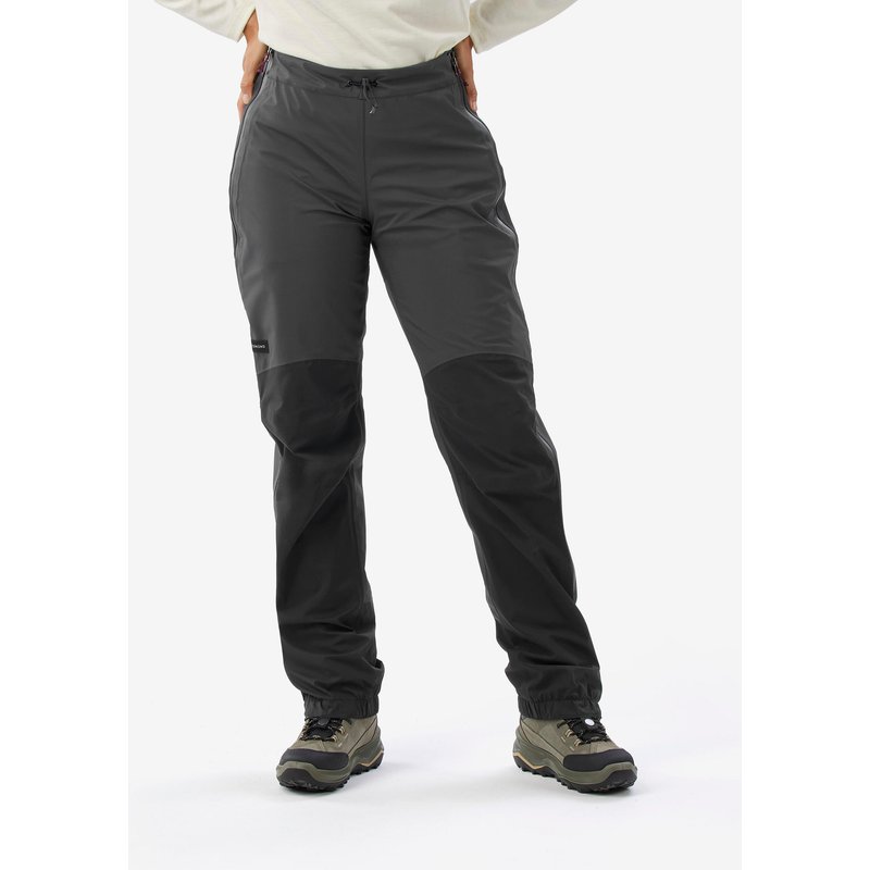 Regenhose Damen wasserdicht 20.000 mm Wassersäule Trekking - MT900 schwarz