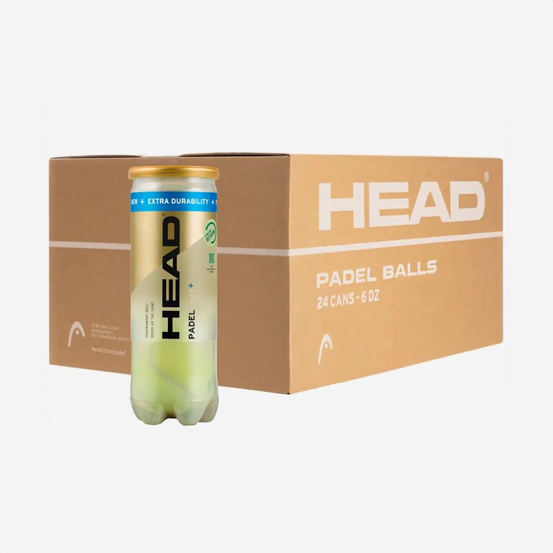 Padelbälle mit Druck 24× 3er Dosen - Head Padel Pro S +