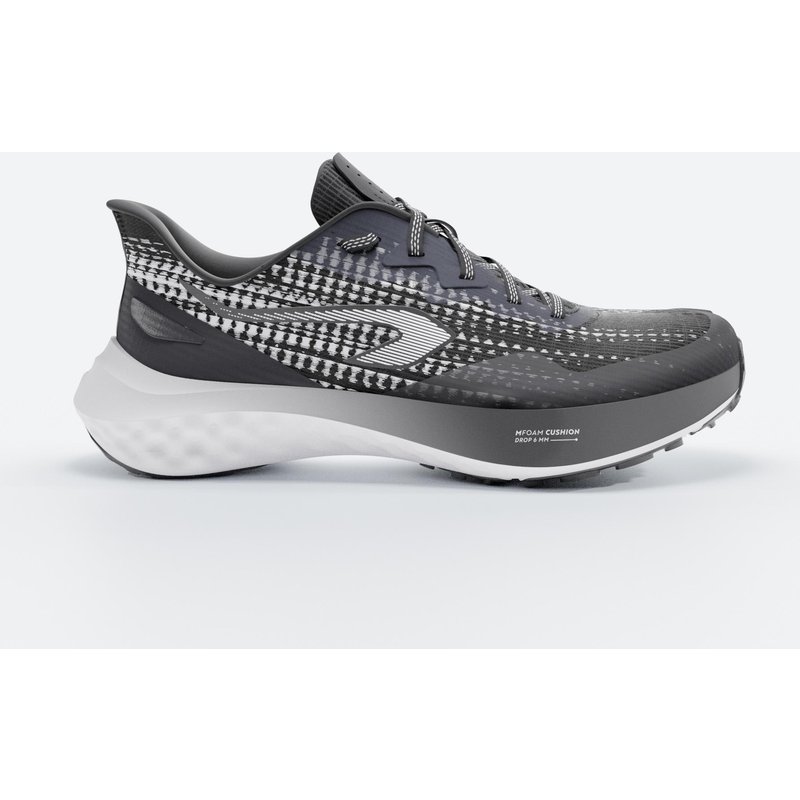 Laufschuhe Kinder - K500 Fast schwarz/weiß