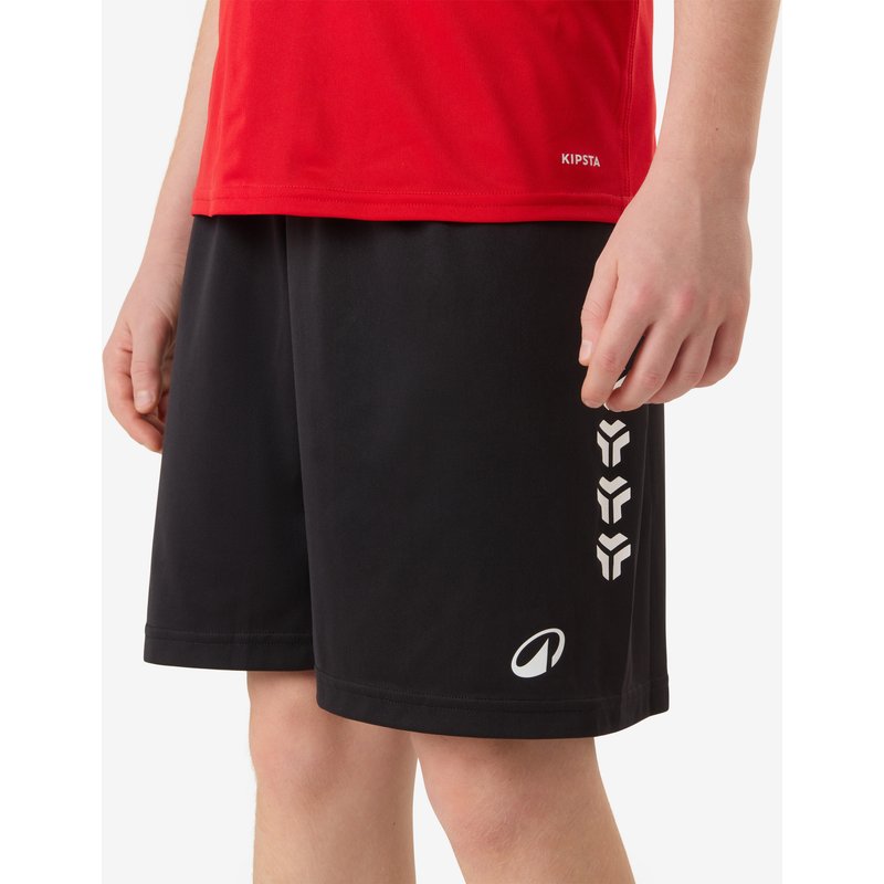 Kinder Handball Shorts - H100 schwarz