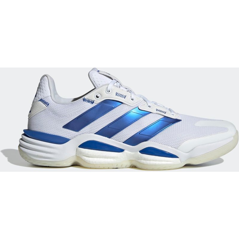 Damen/Herren Handballschuhe - adidas Stabil 16 weiß/blau
