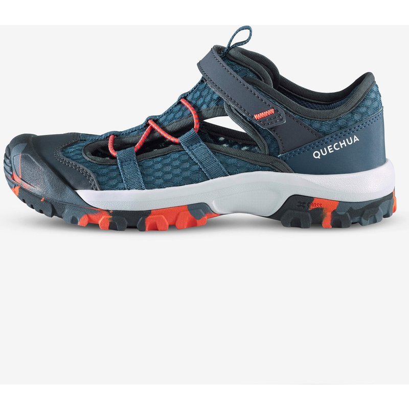 Trekkingsandalen Kinder Gr. 28–39 leicht mit Klettverschluss - MH900 blau