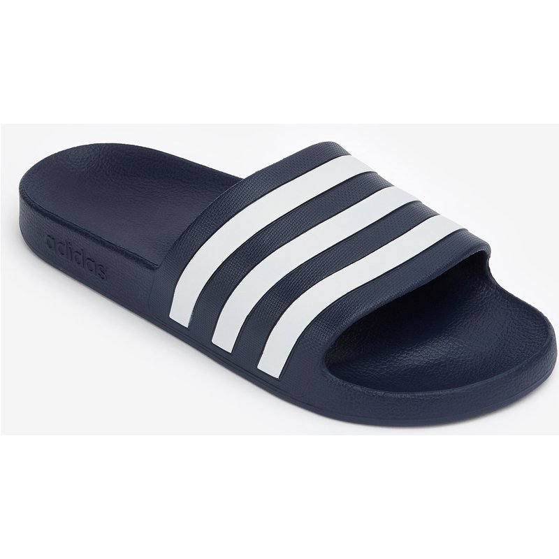 Badelatschen Damen/Herren - Adilette Aqua blau/weiß