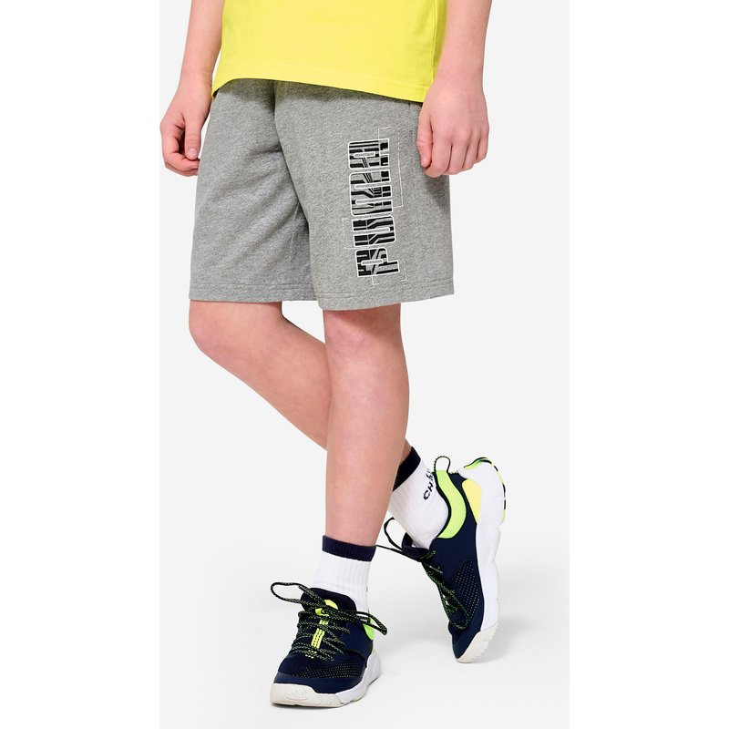 Shorts Kinder Baumwolle - grau