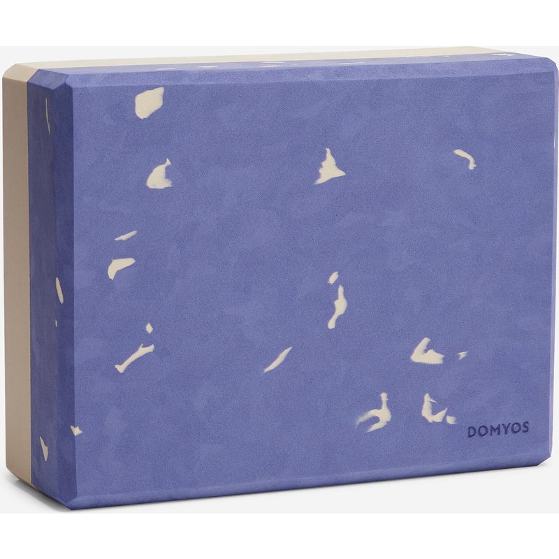 Yogablock aus Schaumstoff XL - blau