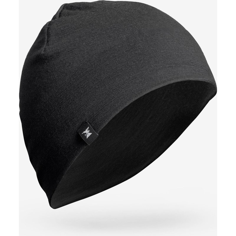 Mütze Merinowolle Trekking - MT500 schwarz