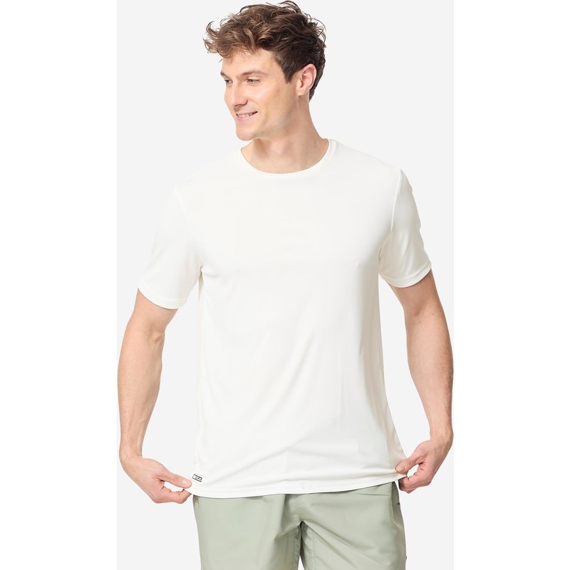 UV-Shirt Herren UV-Schutz 50+ weiss