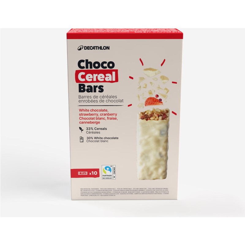 Energie Riegel Müsliriegel mit Überzug Rote Früchte ×10