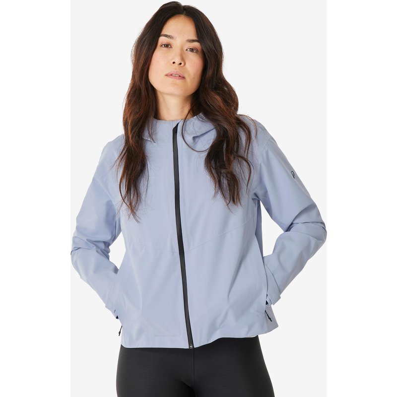 Wanderjacke Damen wasserdicht Wandern - MH100 violett