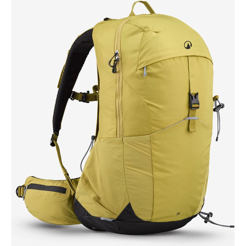Wanderrucksack belüftet - MH500 25 l khaki
