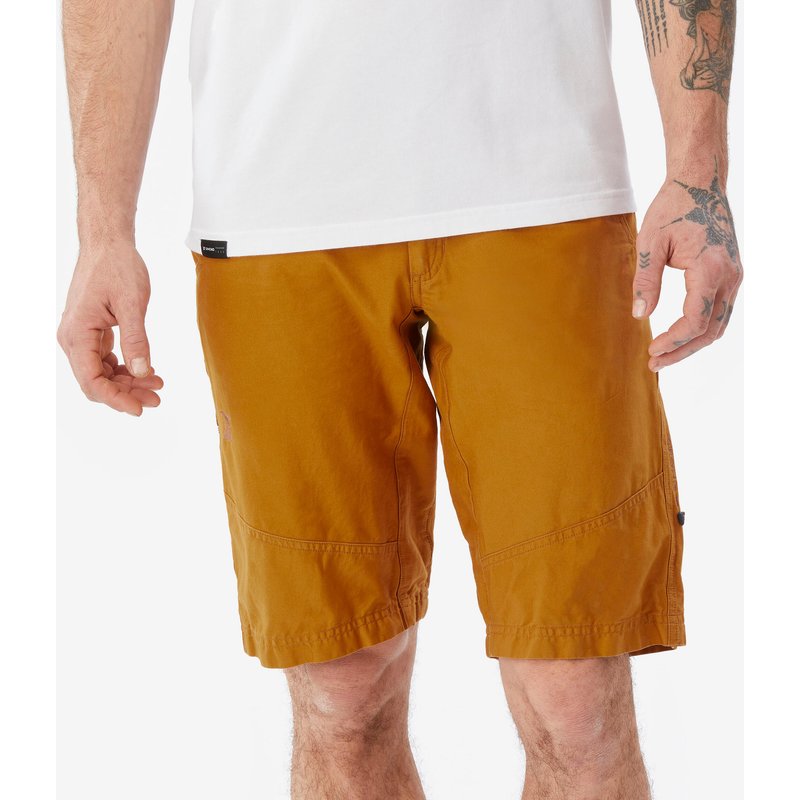 Herren Klettershorts stretch - Vertika ocker