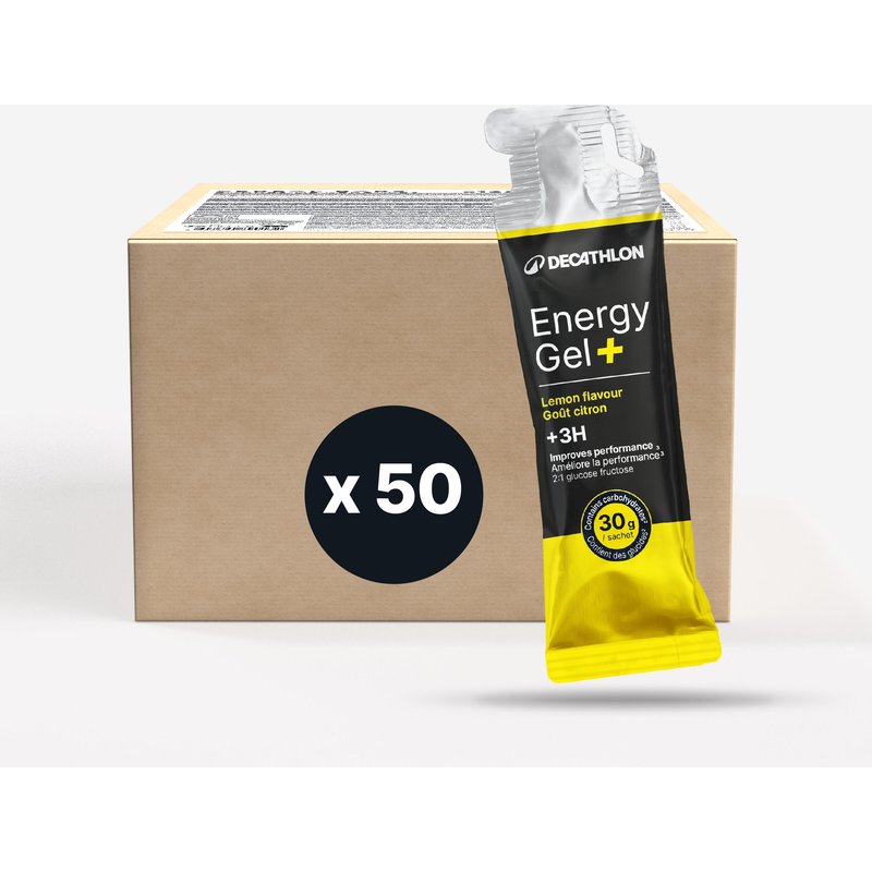 Energy Gel+ über 3 Stunden Zitrone 50 Stück