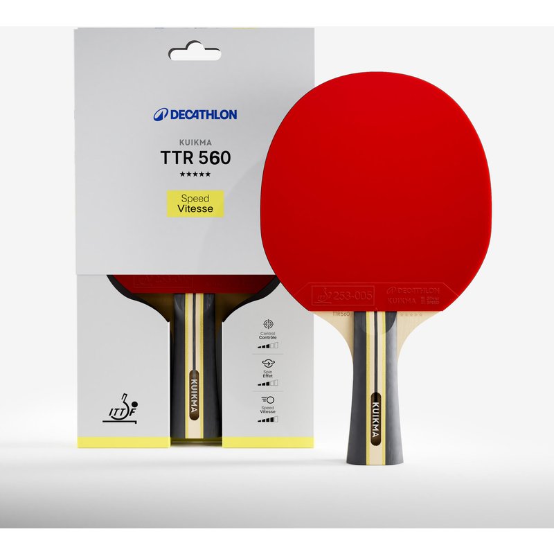 Tischtennisschläger - TTR 560 Speed Carbon 5* ITTF Verein