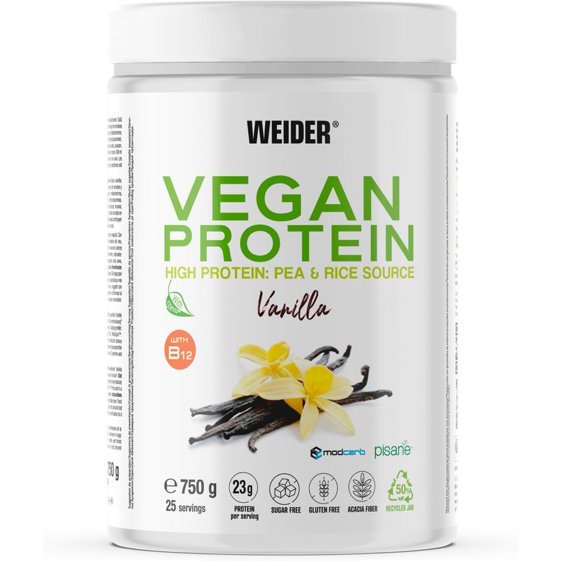 Proteinpulver Vegan Vanille 750 g