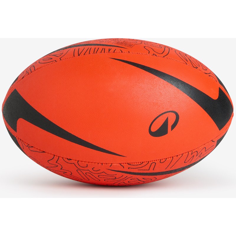 Rugby Ball Light Größe 4 - R100 Einsteiger orange
