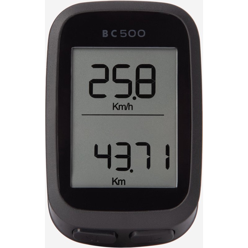 Fahrradcomputer BC 500 kabellos schwarz