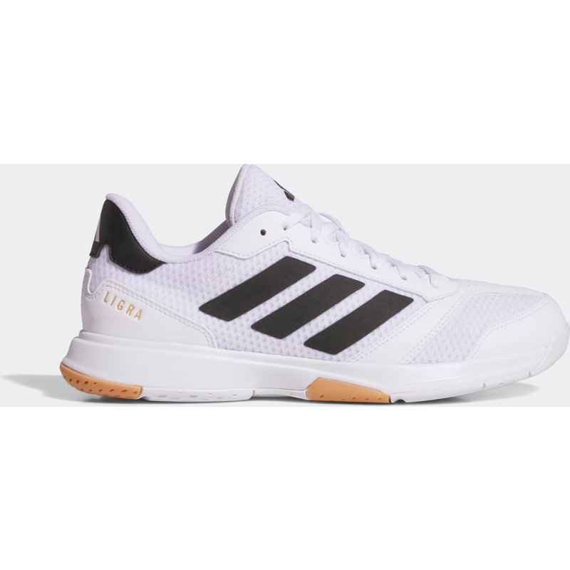 Damen/Herren Handball Hallenschuhe - adidas Ligra 8 weiß