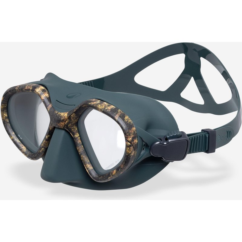 Tauchmaske Freitauchen Anti-Beschlag kleines Volumen 500 Dual LV camo