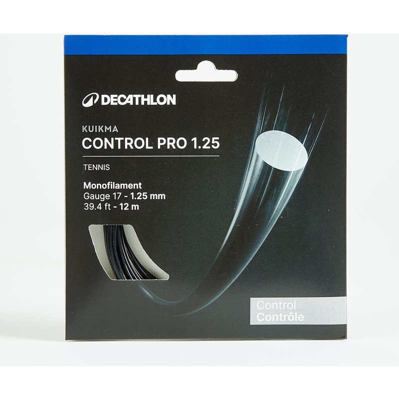 Artengo Monofaser Tennissaite 1,25 mm - TA960 Control schwarz