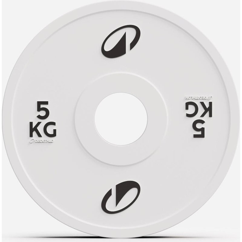 Hantelscheibe kalibriert Gewichtheben 5 kg einzeln verkauft