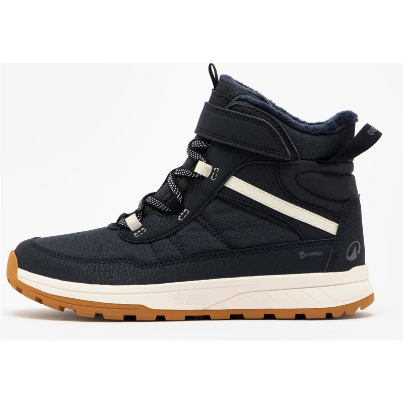 Winterschuhe Kinder Gr. 24–38 Klett warm wasserdicht Winterwandern - SH500 blau