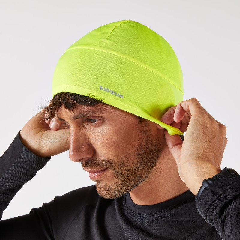 Laufmütze warm - Warm+ V2 neongelb