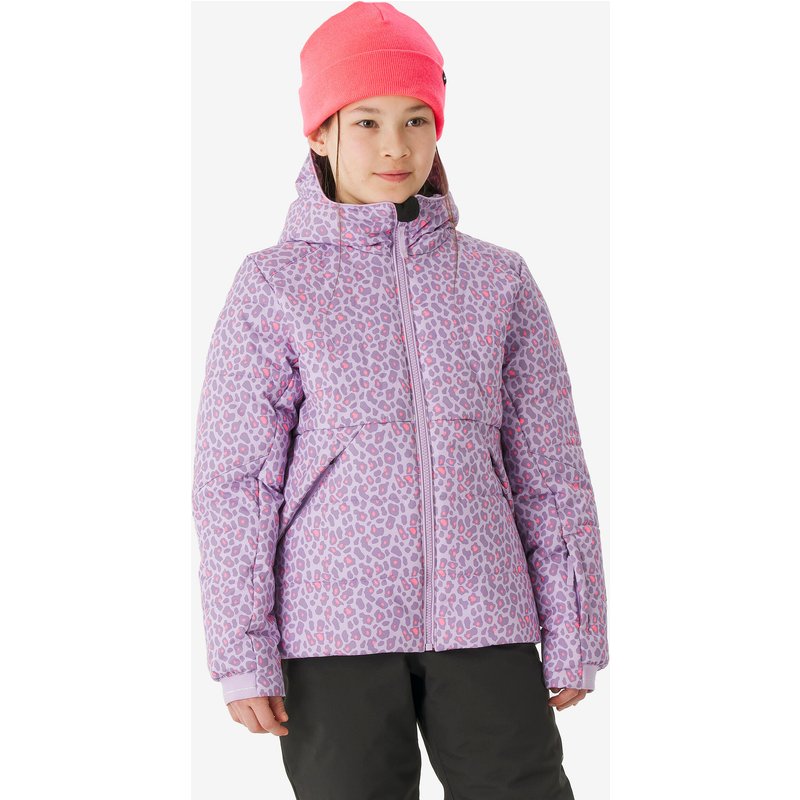 Skijacke Kinder 6 – 14 Jahre warm - 100 warm malve