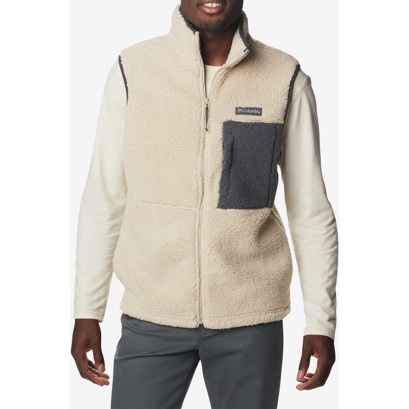 Columbia Mountainside Weste Erwachsene Sherpa-Fleece - beige