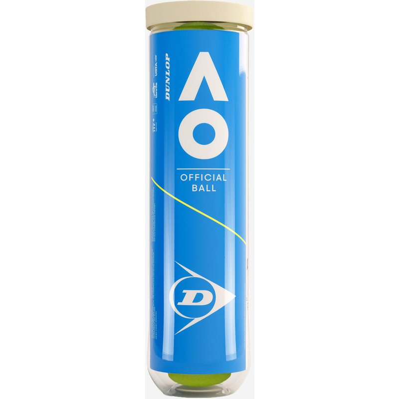 Tennisbälle - Australian Open 4er-Dose gelb