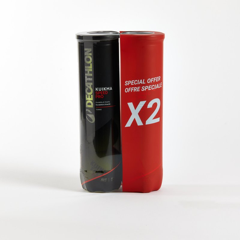 Tennisbälle - Speed Pro Doppelpack (2×4)