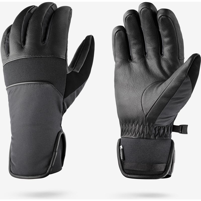 Skihandschuhe Erwachsene flexibel - 500 Sport schwarz