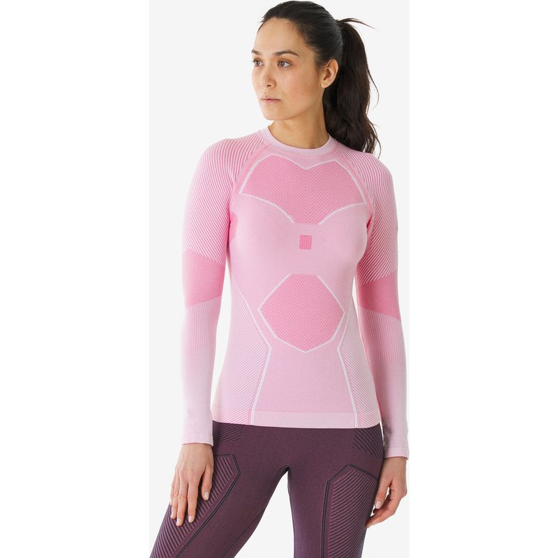 Skiunterwäsche Funktionsshirt Damen warm atmungsaktiv - BL 900 Tech rosa