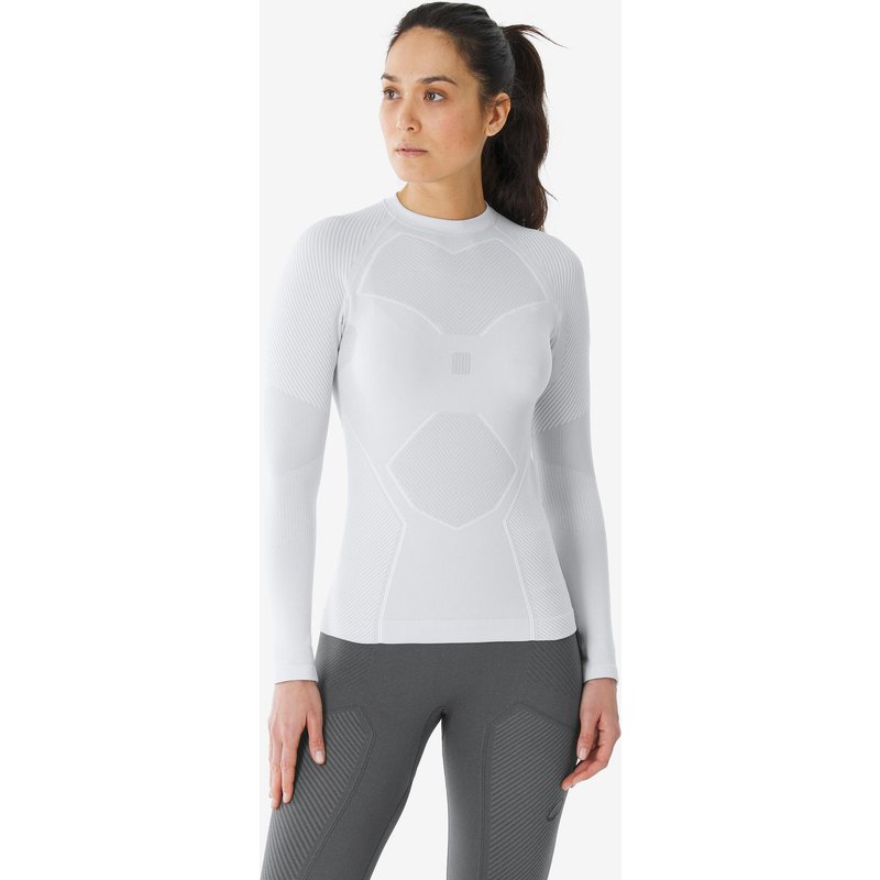 Skiunterwäsche Funktionsshirt Damen atmungsaktiv - BL 900 weiss