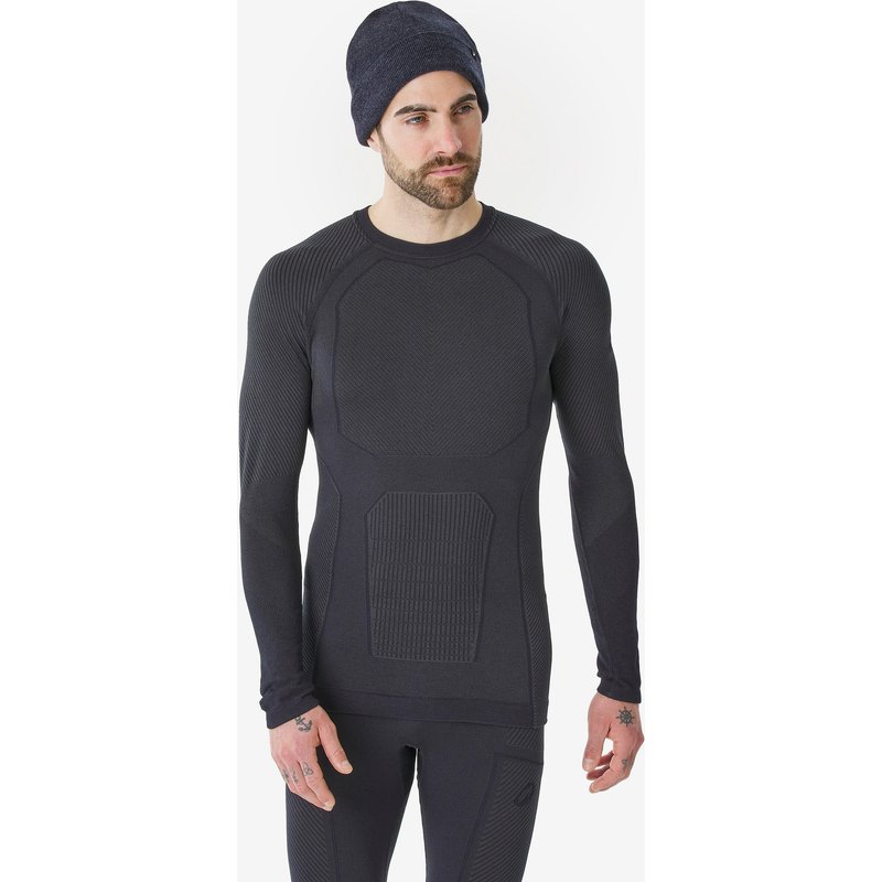 Skiunterwäsche Funktionsshirt Herren warm atmungsaktiv - BL900 marineblau