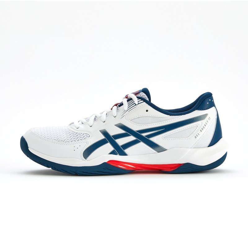 Herren Hallenschuhe - ASICS Gel Rocket 12 weiß/blau