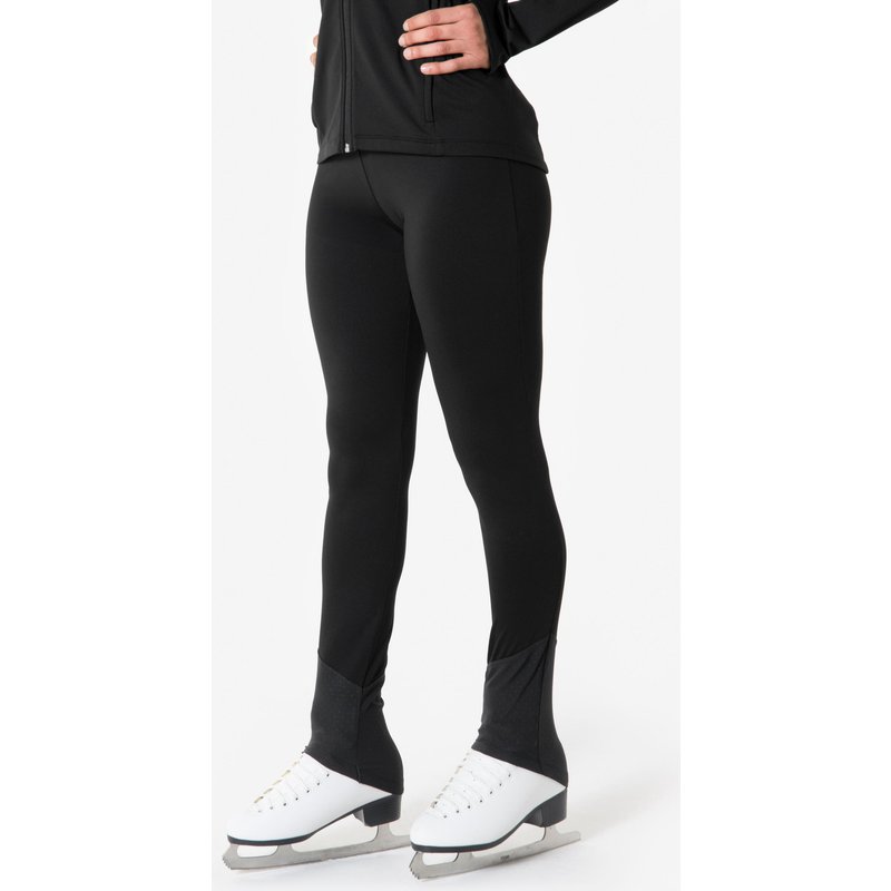 Eiskunstlauf-Leggings Erwachsene Training - schwarz
