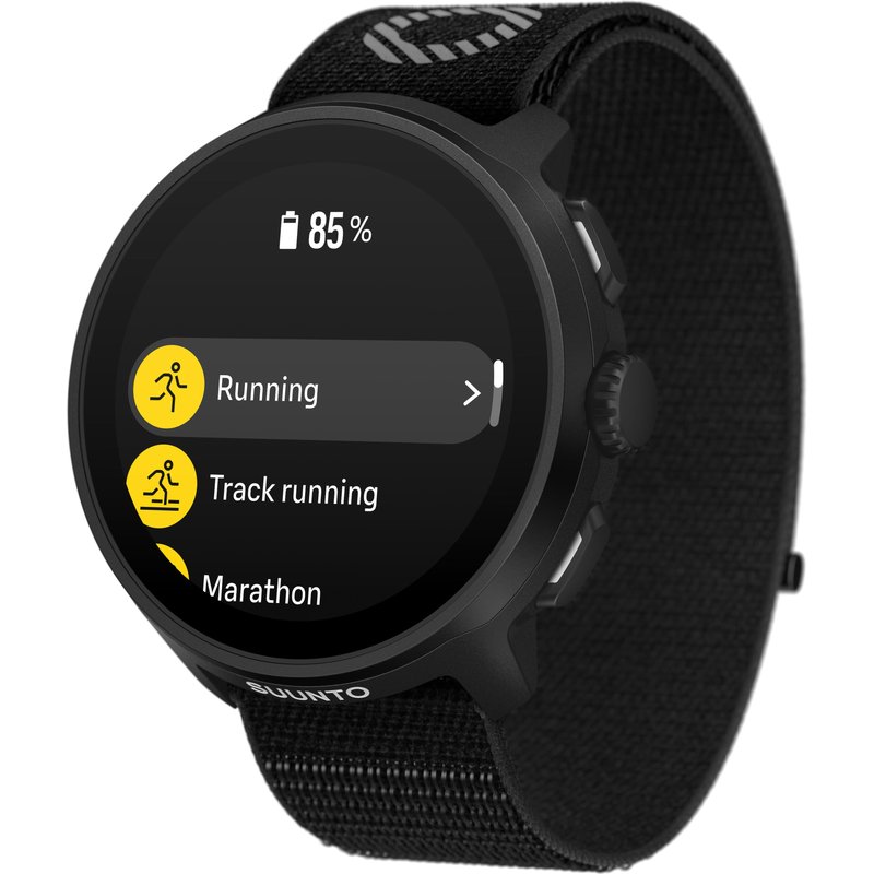 Run All Black GPS Uhr