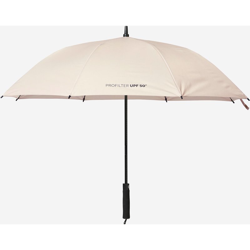 Golf Regenschirm Profilter Medium 140 cm UV-Schutz 50+ beige