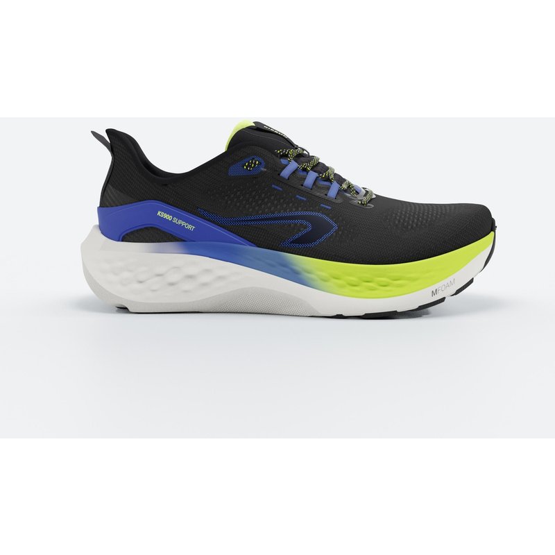 Laufschuhe Herren - KS900 Support schwarz/blau