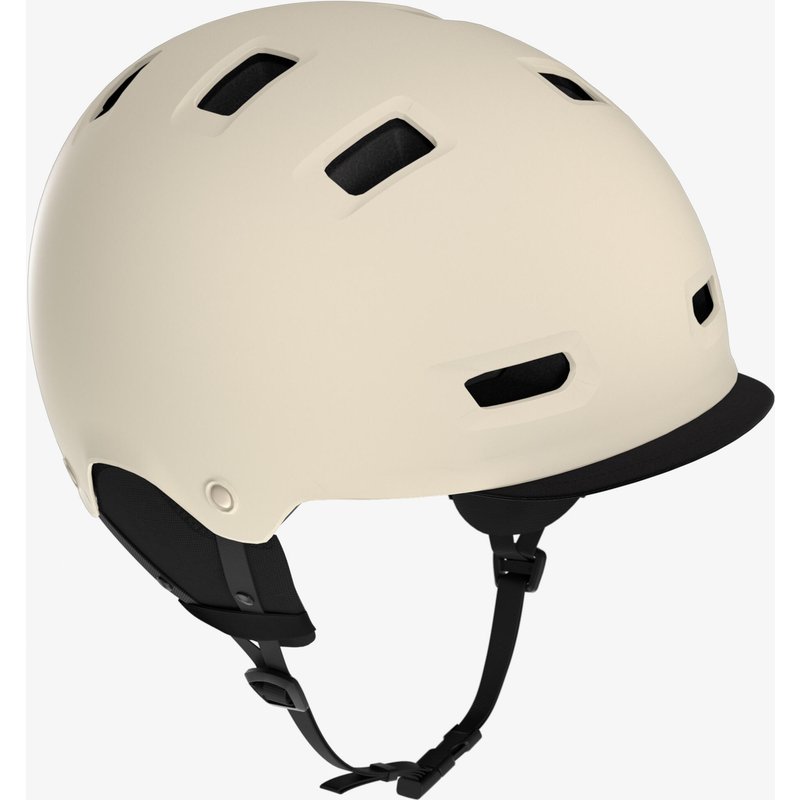 Fahrradhelm City 500 Bowl beige