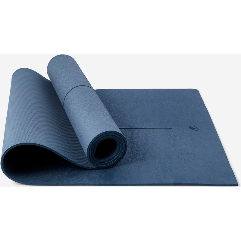 Yogamatte für Einsteiger Rutschfestigkeit und Komfort 5 mm – dunkelblau