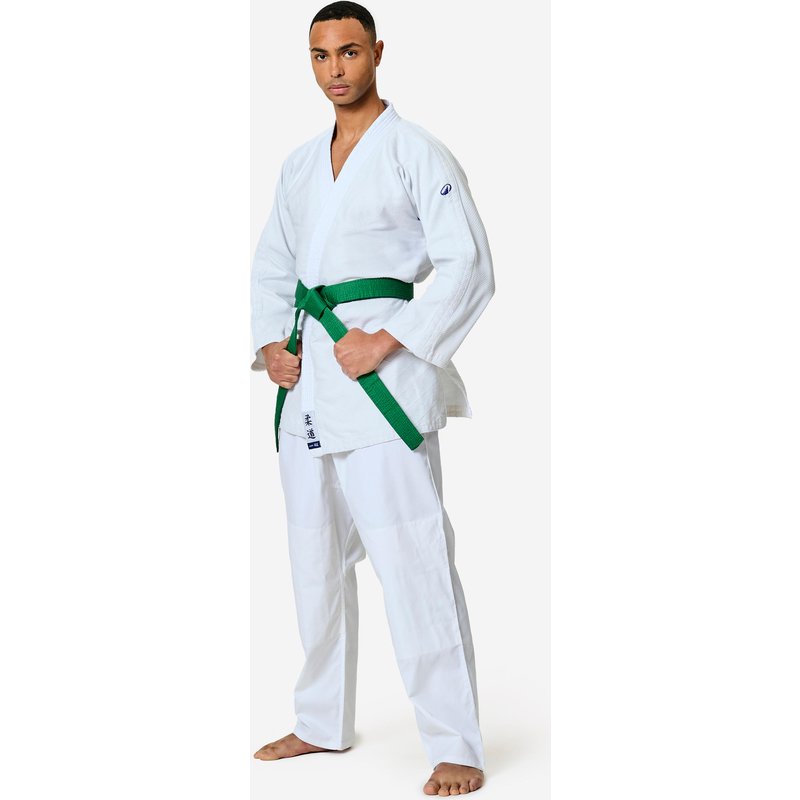 Judoanzug Erwachsene leicht robust - weiß
