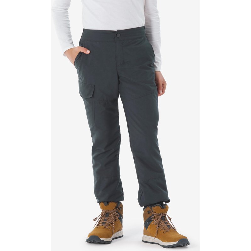 Hose Kinder Gr. 122–170 warm - NH100 grau