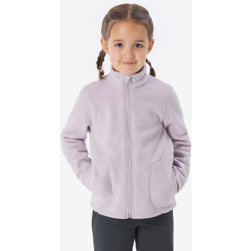 Fleecejacke Kleinkinder Gr. 92-116 Reißverschluss Wandern - MH100 dunkelblau