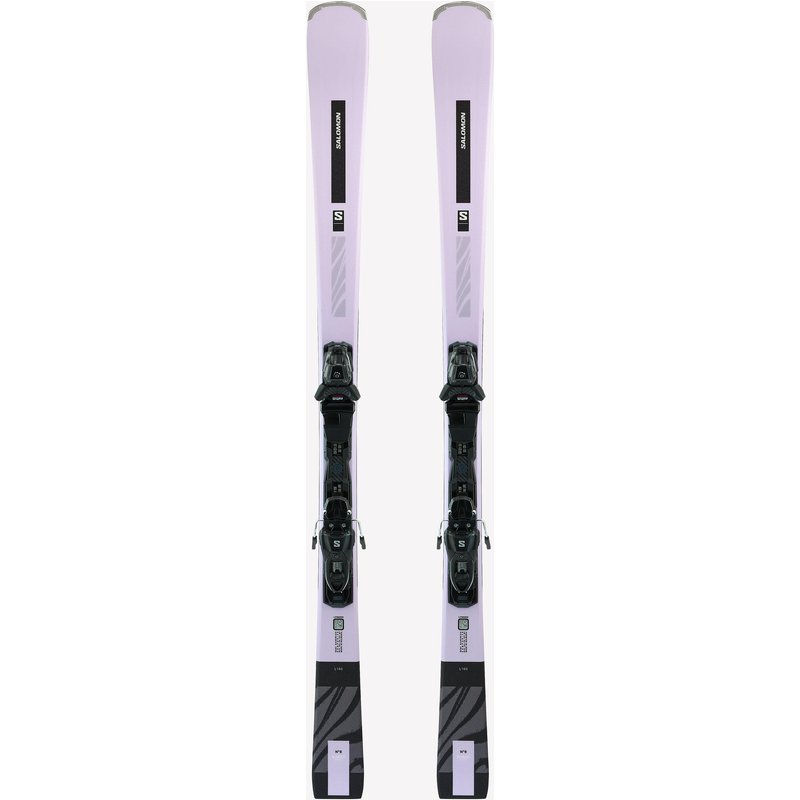 Ski Damen mit Bindung - S/Max N°6 Salomon schwarz/lavendel