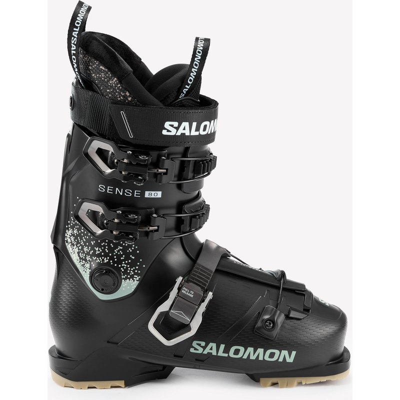 Skischuhe Herren - Salomon Sense 80 HV schwarz
