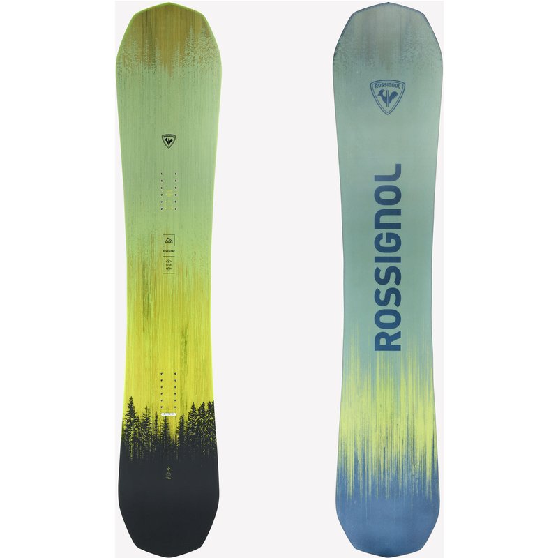 Snowboard Damen All Mountain - Revenant Rossignol grün/gelb