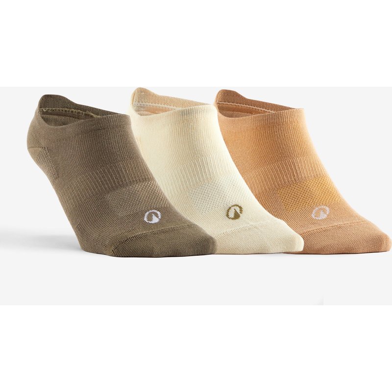 Tennissocken Low 3er Pack - RS160 braun/beige