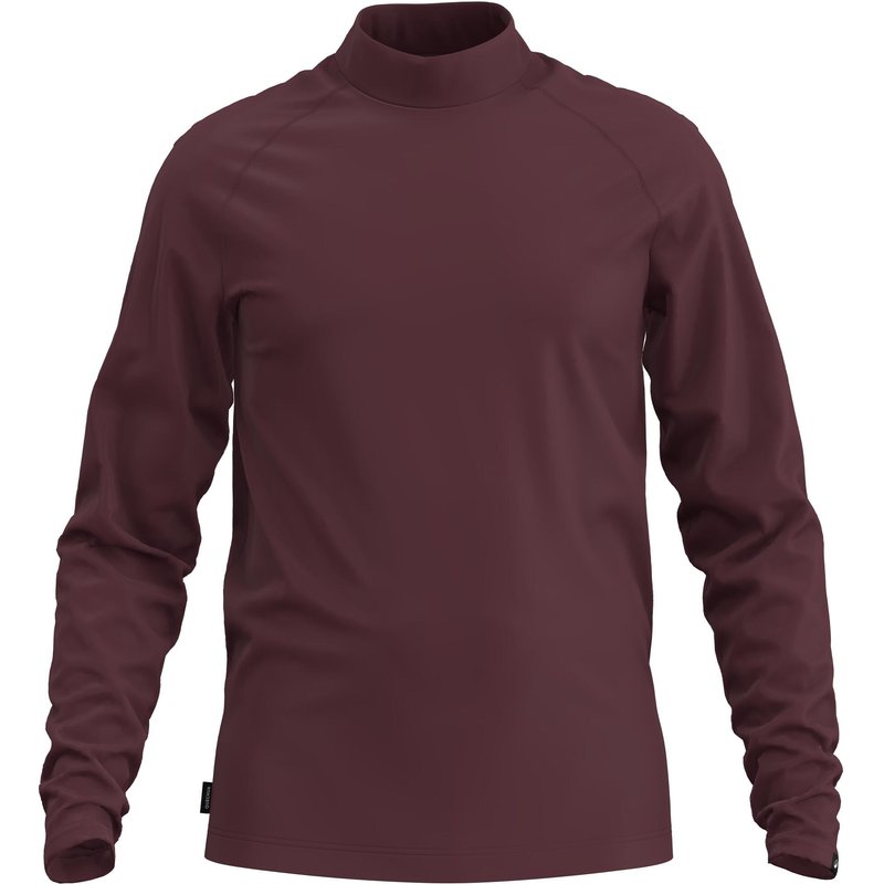 Skiunterwäsche Herren warm atmungsaktiv - BL500 bordeaux