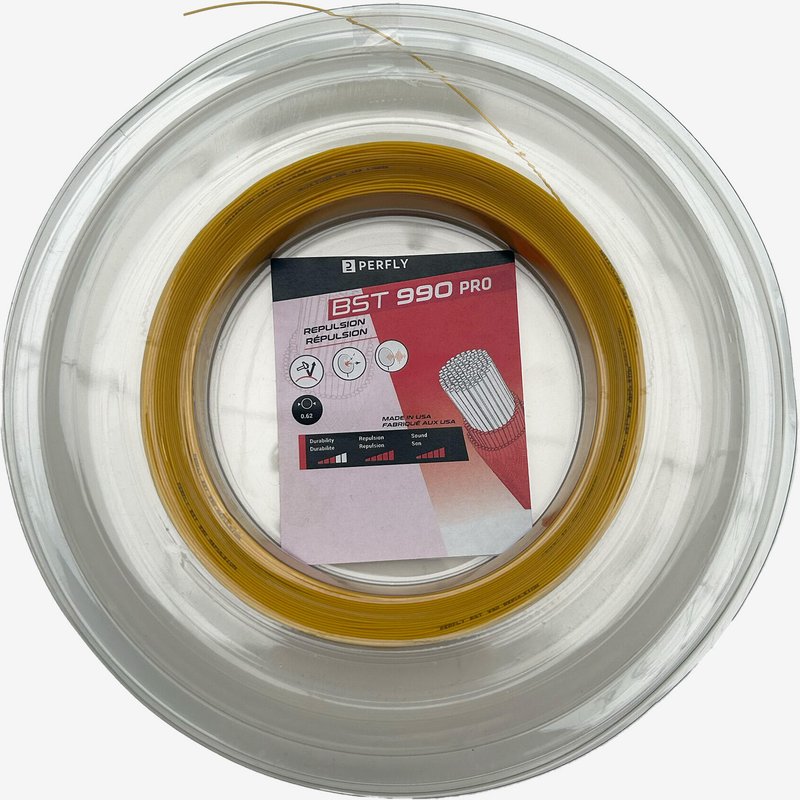 Badmintonsaite - BST 990 Pro Repulsion 200 m Rolle gold